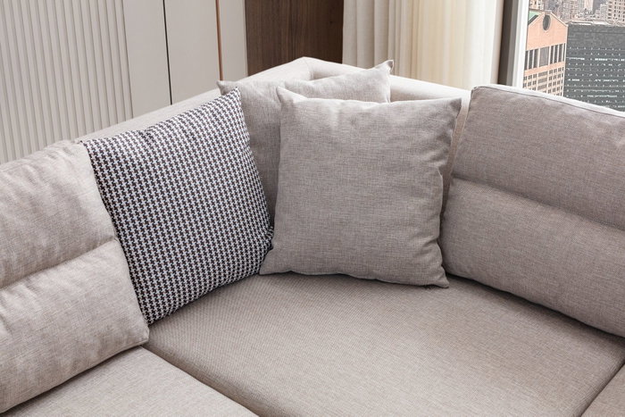Atelier Del Sofa T-Loft Right - Sofá-Cama Esquinero Crema